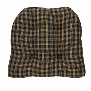 Black Sturbridge Chair Pad Park Designs - The Fox Decor